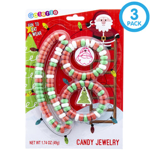 Holiday Candy Jewlery 1.7oz - Sweets and Geeks