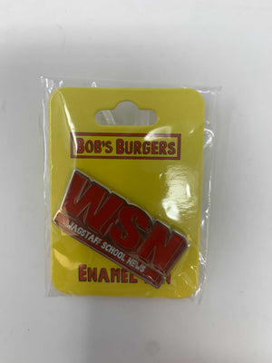 Bob's Burgers Enamel Pin Wagstaff School News - Sweets and Geeks