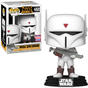 Funko Pop Star Wars: Rebels - Imperial Super Commando (2021 Summer Convention)  #452 - Sweets and Geeks