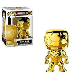 Funko Pop! Marvel - Iron Man (Gold Chrome) #375 - Sweets and Geeks