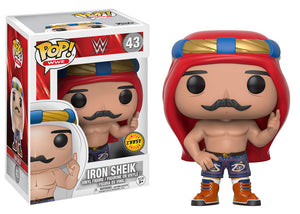 Funko Pop WWE: WWE - Iron Sheik (Red Keffiyeh) (Chase) #43 - Sweets and Geeks