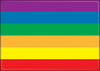 Pride Flag Photo Magnet - Sweets and Geeks