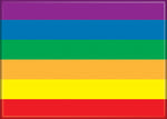 Pride Flag Photo Magnet - Sweets and Geeks