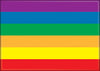 Pride Flag Photo Magnet - Sweets and Geeks