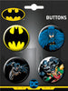 DC Comics 4 Button Set - Sweets and Geeks