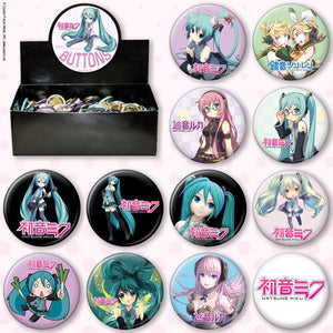 Hatsune Miku Assorted Buttons - Sweets and Geeks
