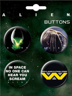 Alien Buttons - Sweets and Geeks