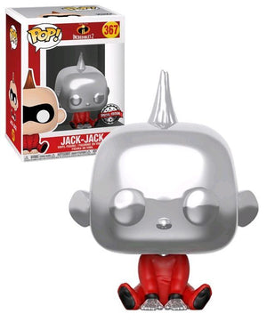 Funko Pop Disney: Incredibles 2 - Jack-Jack (Chrome) (Special Edition) #367 - Sweets and Geeks