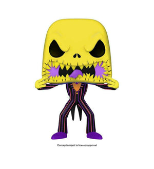 Funko Pop! Disney: Nightmare Before Christmas - Jack Skellington (Blacklight) #808 - Sweets and Geeks