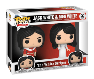 Funko Pop! Rocks: The White Stripes - Jack White and Meg White (2 Pack) - Sweets and Geeks
