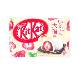 NESTLE Kit Kat Ichigo Daifuku Strawberry Flavor Biscuits in Chocolate - Sweets and Geeks