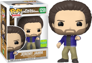 Funko Pop! Television: Parks and Recreation - Jeremy Jamm (2022 Summer Convention) #1259 - Sweets and Geeks