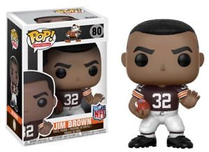 Funko Pop! Football: Browns - Jim Brown #80 - Sweets and Geeks