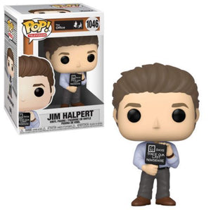 Funko Pop! Television: The Office- Jim Halpert (Nonsense Sign) #1046 - Sweets and Geeks