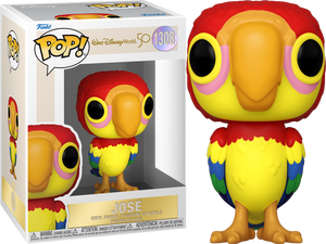 Funko Pop! Disney: Walt Disney World 50th Anniversary - José Parrot #1308 - Sweets and Geeks
