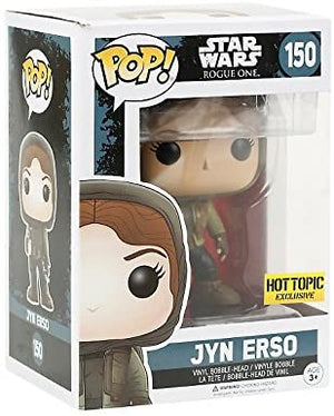 Funko Pop Star Wars: Rogue One Jyn Erso Hot Topic Exclusive Vinyl Figure #150 - Sweets and Geeks