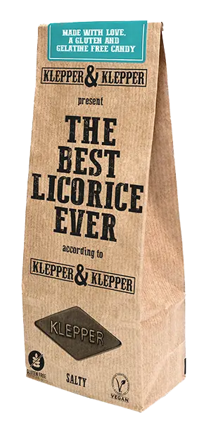 Klepper&Klepper The Best Licorice Ever - Mildly Salty 200g - Sweets and Geeks