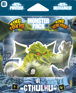 King of Tokyo - Monster Pack #1 Cthulhu - Sweets and Geeks