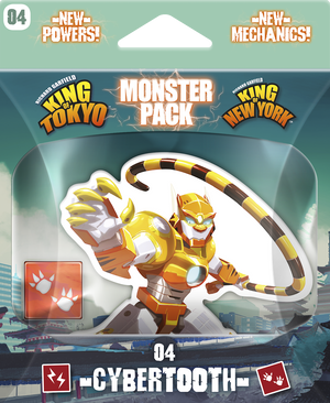 King of Tokyo - Monster Pack #4 Cybertooth - Sweets and Geeks