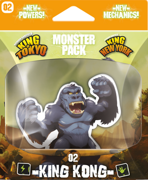 King of Tokyo - Monster Pack #2 King Kong - Sweets and Geeks