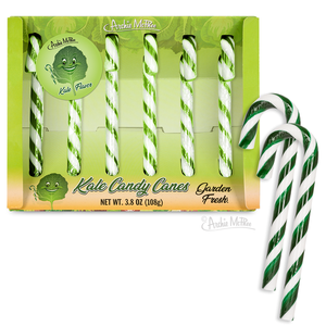 KALE CANDY CANES - Set of 6 - Sweets and Geeks