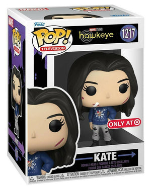 Funko Pop! Marvel: Hawkeye - Kate Bishop Christmas Sweater (Target Exclusive) #1217 - Sweets and Geeks