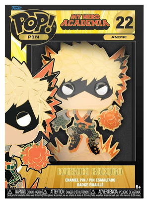 Funko Pop! Pins: My Hero Academia - Katsuki Bakugo #22 - Sweets and Geeks