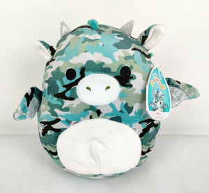 Squishmallows - Keanu the Camouflage Dragon  8" - Sweets and Geeks