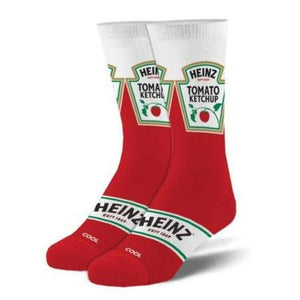 Mens Folded Crew - Heinz Ketchup - Sweets and Geeks