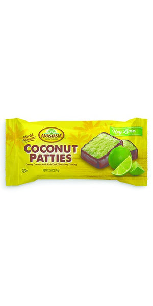 Coconut Patties, Key Lime Flavored - Sweets and Geeks