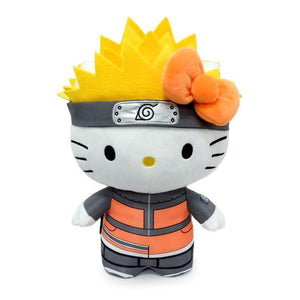 Naruto Shippuden X Sanrio Kidrobot Hello Kitty Naruto 13in Plush - Sweets and Geeks