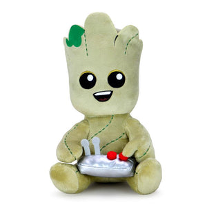 MARVEL GUARDIANS OF THE GALAXY VIDEO GAMER TEEN GROOT PHUNNY PLUSH - Sweets and Geeks