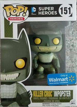 Funko Pop! DC Comics Super Heroes - Killer Croc Imposter #151 (Walmart Exclusive) - Sweets and Geeks