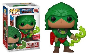 Funko Pop! Television: Masters of the Universe - King Hiss (2020 NYCC Sticker) #1038 - Sweets and Geeks