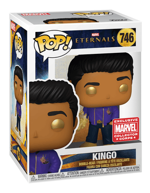 Funko POP! Marvel: Eternals - Kingo (Marvel Collector Corps) #746 - Sweets and Geeks