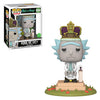 Funko Pop! Rick and Morty - King of S#!+ (with Sound) #694 - Sweets and Geeks