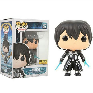 Funko POP! Animation: Sword Art Online - Kirito (Blue Swords) (Hot Topic Exclusive) #82 - Sweets and Geeks