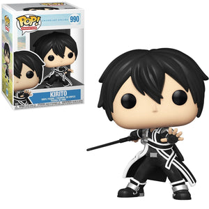 Funko POP! Animation: Sword Art Online - Kirito #990 - Sweets and Geeks