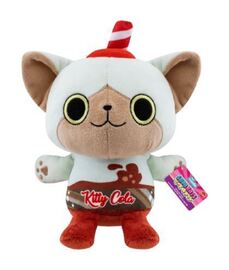 Funko Paka Paka Plush: Soda Kat - 7'' Kitty cola - Sweets and Geeks