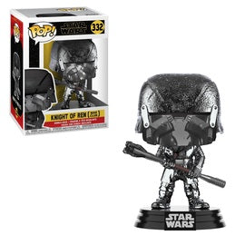 Funko Pop! Star Wars - Knight of Ren (War Club) (Hematite Chrome) #332 - Sweets and Geeks