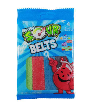 Kool-Aid Sour Belts 3.5oz Bag - Sweets and Geeks