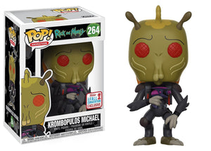 Funko POP! Animation: Rick and Morty - Krombopulos Michael (2017 Fall Convention Exclusive) #264 - Sweets and Geeks