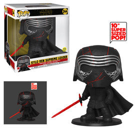 Funko Pop Movies: Star Wars - Kylo Ren Supreme Leader (10-Inch) #344 - Sweets and Geeks