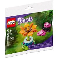 LEGO Friends Garden Flower and Butterfly 30417 Building Kit - Sweets and Geeks