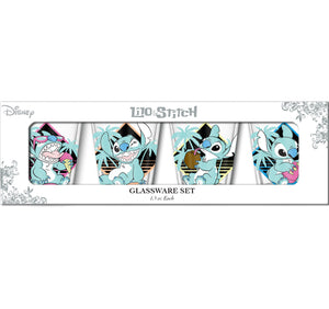 Lilo and Stitch Pastel Tropical Shot Glass Set - 4pc - Sweets and Geeks