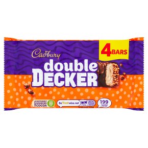 Cadbury Double Decker 4 Bar Pack - Sweets and Geeks