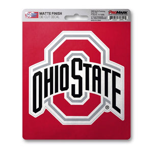 Ohio State Buckeyes Matte Finish Decal - Sweets and Geeks