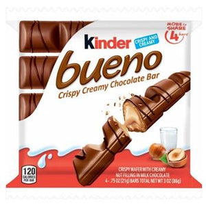 Kinder Bueno 4pk - Sweets and Geeks
