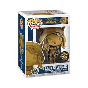 Funko Pop Games: World of Warcraft - Lady Sylvanas (Gold Patina) (Blizzard) #521 - Sweets and Geeks