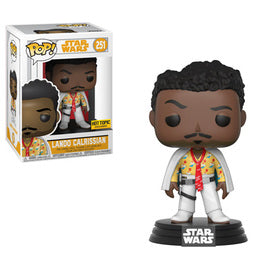 Funko Pop!: Star Wars - Lando Calrissian (Solo Movie) (White) (Hot Topic Exclusive) #251 - Sweets and Geeks